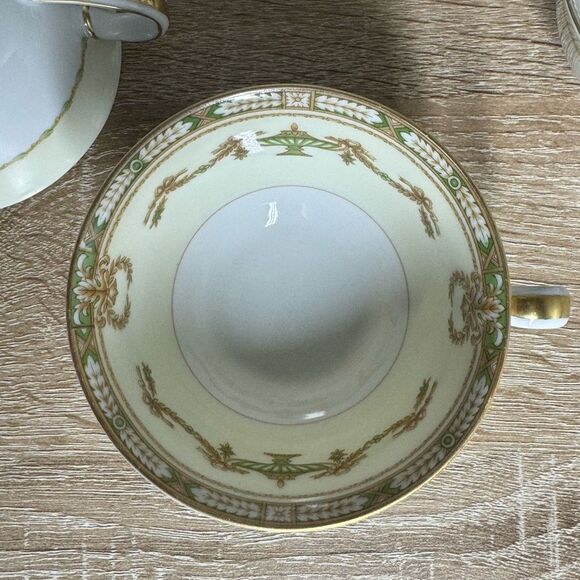 Noritake Japan Lorento Vintage Lot Of Five Tea Cups & Saucers Dinneware - Picture 6 of 12